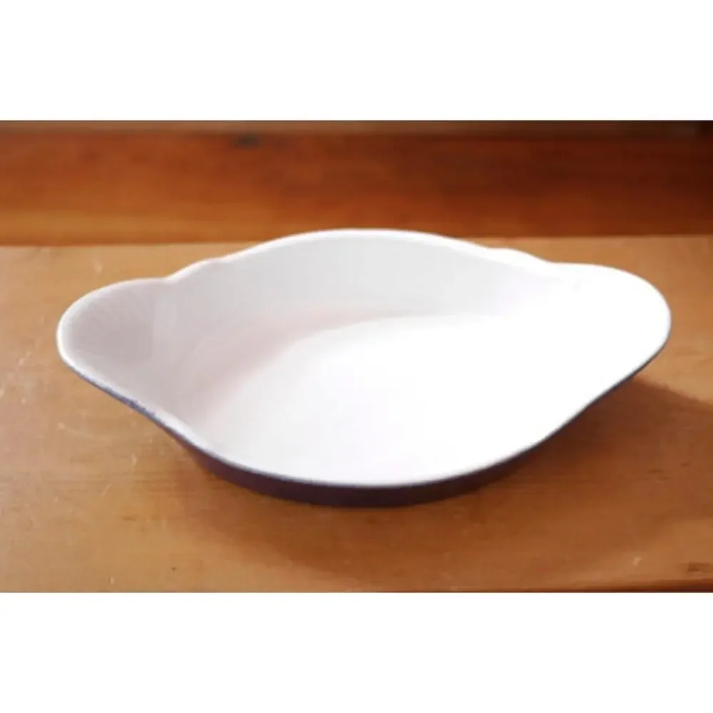Homeworld Stanley Roberts Portugal Ceramic Stoneware Cobalt Au Gratin Dish 11.5